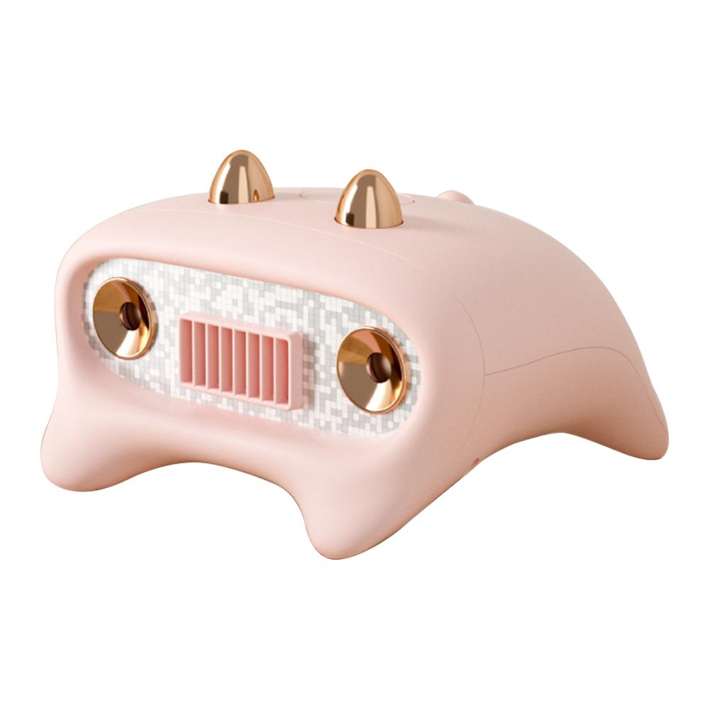 🤍💖 Portable Mini Fan Adjustable Office Desktop Fan Dual USB Spray 🤍💖