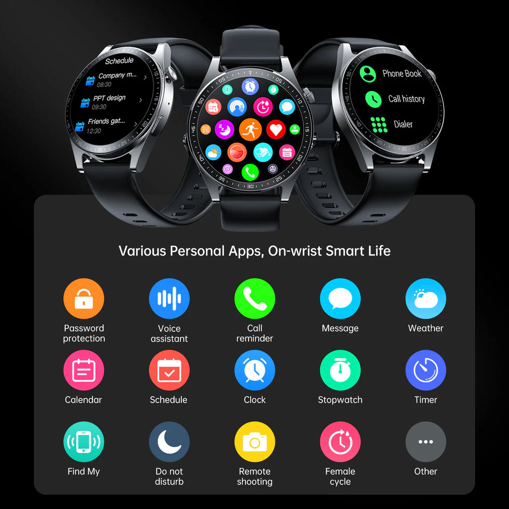 🤍💖 JOYROOM JR-FC2 Classic Series Smart Watch (Answer/Make Call)-B2B 🤍💖