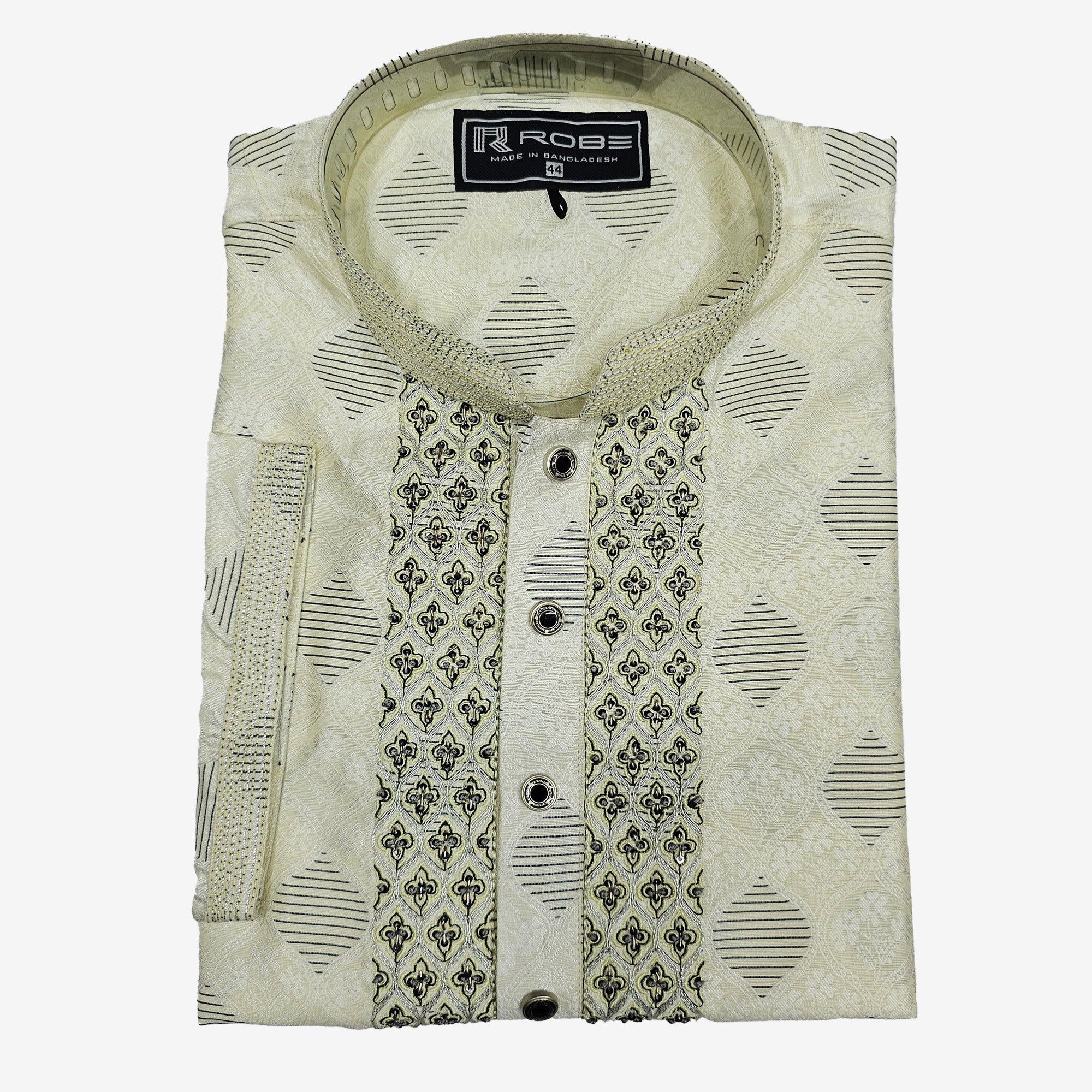 🤍💖Indian Cotton Gorgeous Karchupi Panjabi 🤍💖