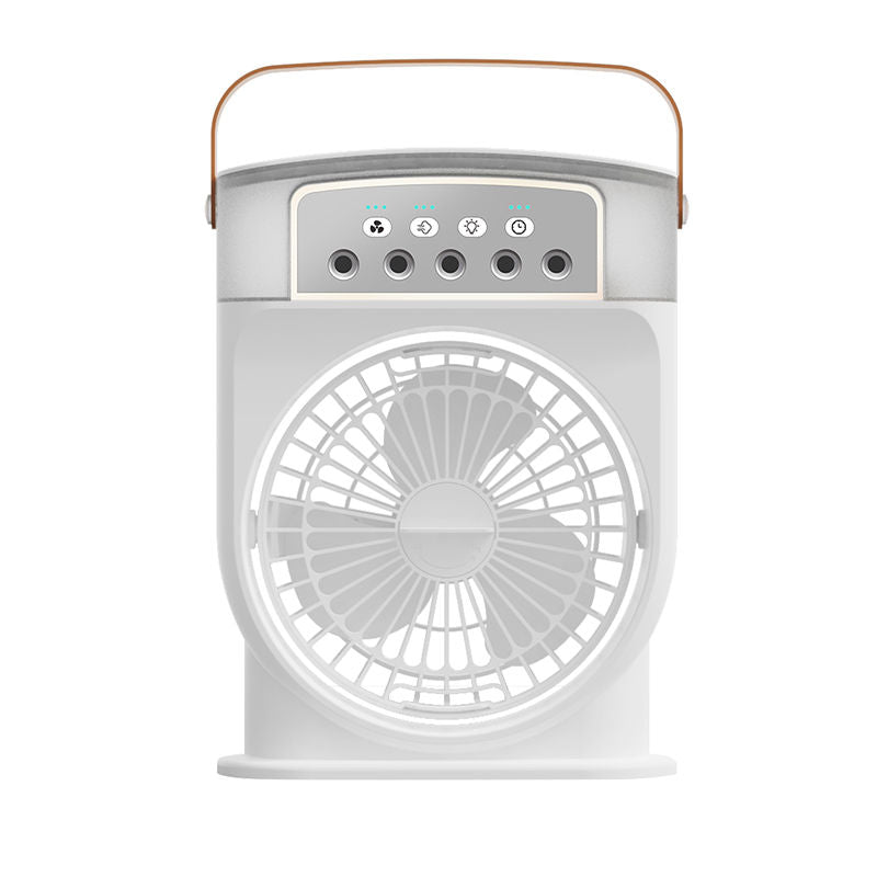 🤍💖 A3 In 1 Air Cooling USB Fan with LED Night Light Water Fan 🤍💖