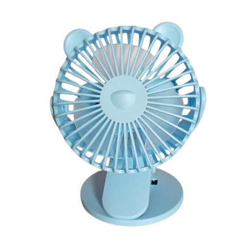 🤍💖 USB Table Fan Mini Wind Power Handheld Clip Fan Desktop Convenient Portable Student Cute Small Cooling Ventilador 360 Rotation 🤍💖