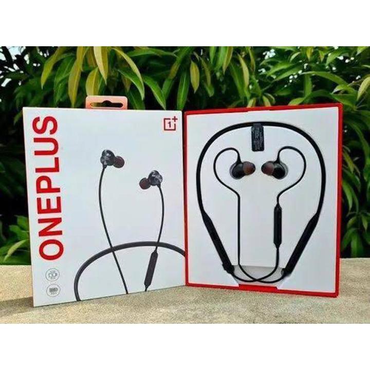 Oneplus Bullets Pro Neckband Bluetooth Earphone 30 Hours Music Playback - Neckband -Wireless Earbud