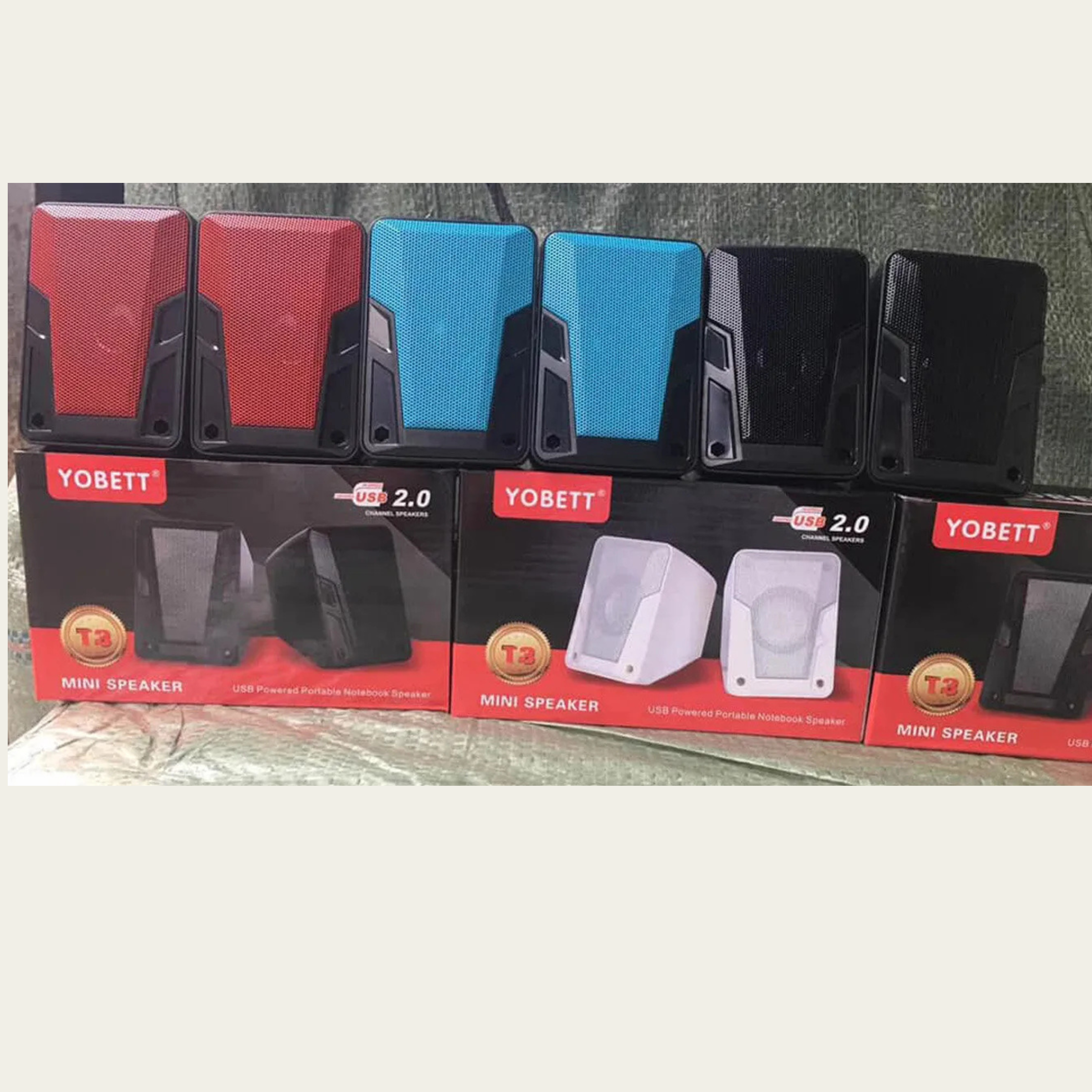 🤍💖 Yobett T3 Multimedia Usb Powered Portable Notebook / Computer Mini Speaker, Usb 2.0 - Bluetooth Speaker - Bluetooth Speaker 🤍💖