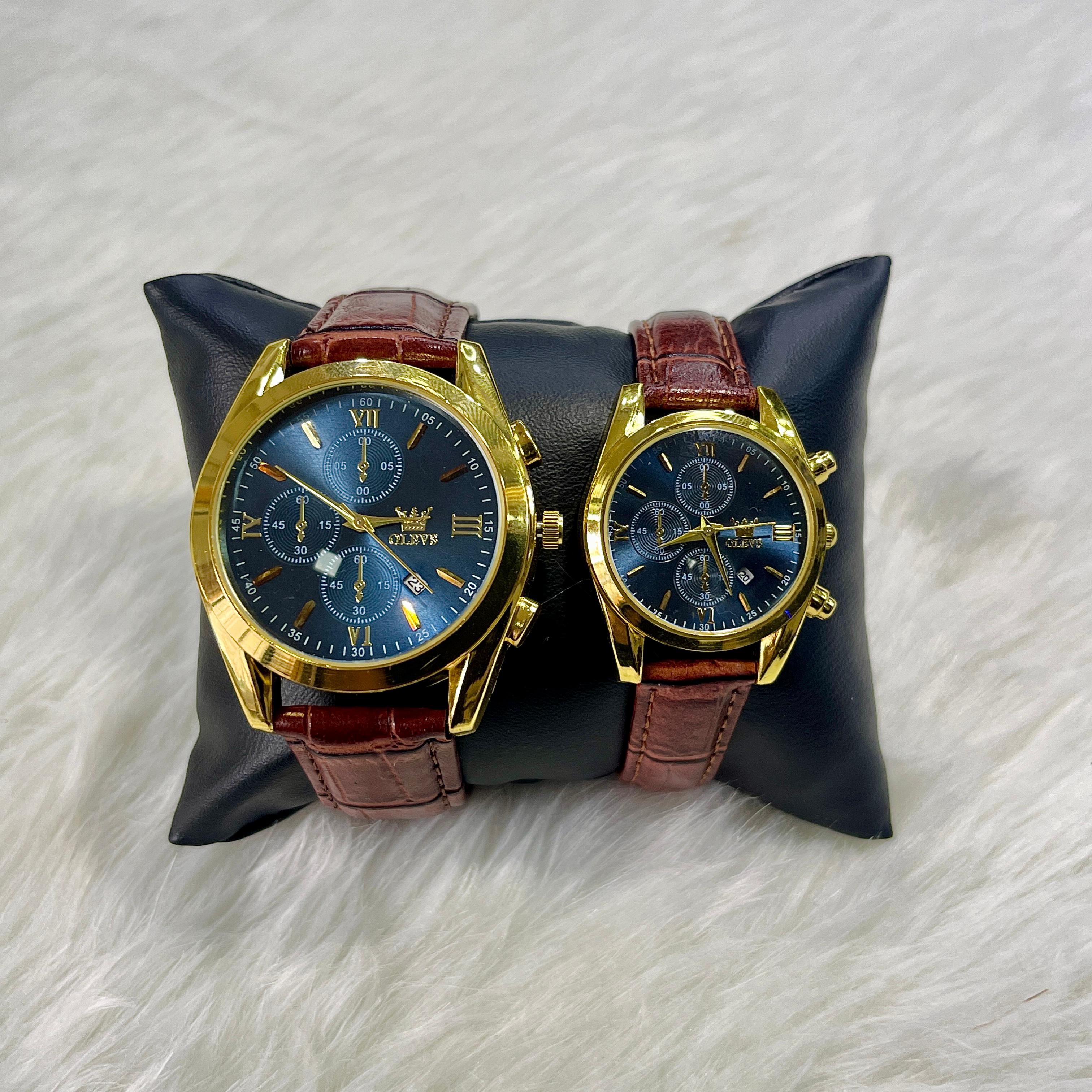 🤍💖 Olevs Casual Couple Watch Quartz Wrist watch 🤍💖