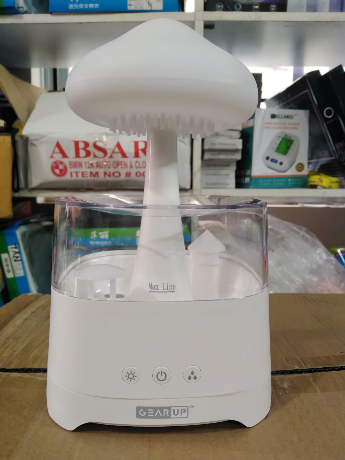 🤍💖 5 IN 1 Bluetooth Speaker Rain Cloud Humidifier, switchable 7 colors, 450ml capacity super quiet, intelligent anti-dry function 🤍💖