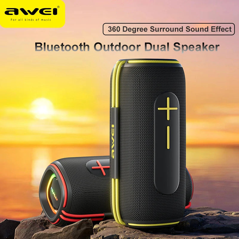 🤍💖 Awei KA5 Portable Outdoor Wireless Speaker 20W – 2400mAh Battery (6 Months Warranty) 🤍💖
