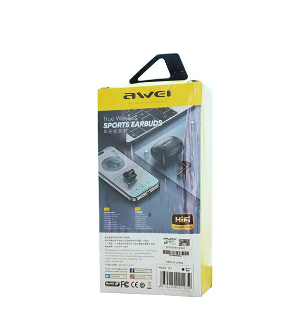 Awei T51 True Wireless Bluetooth Earphones