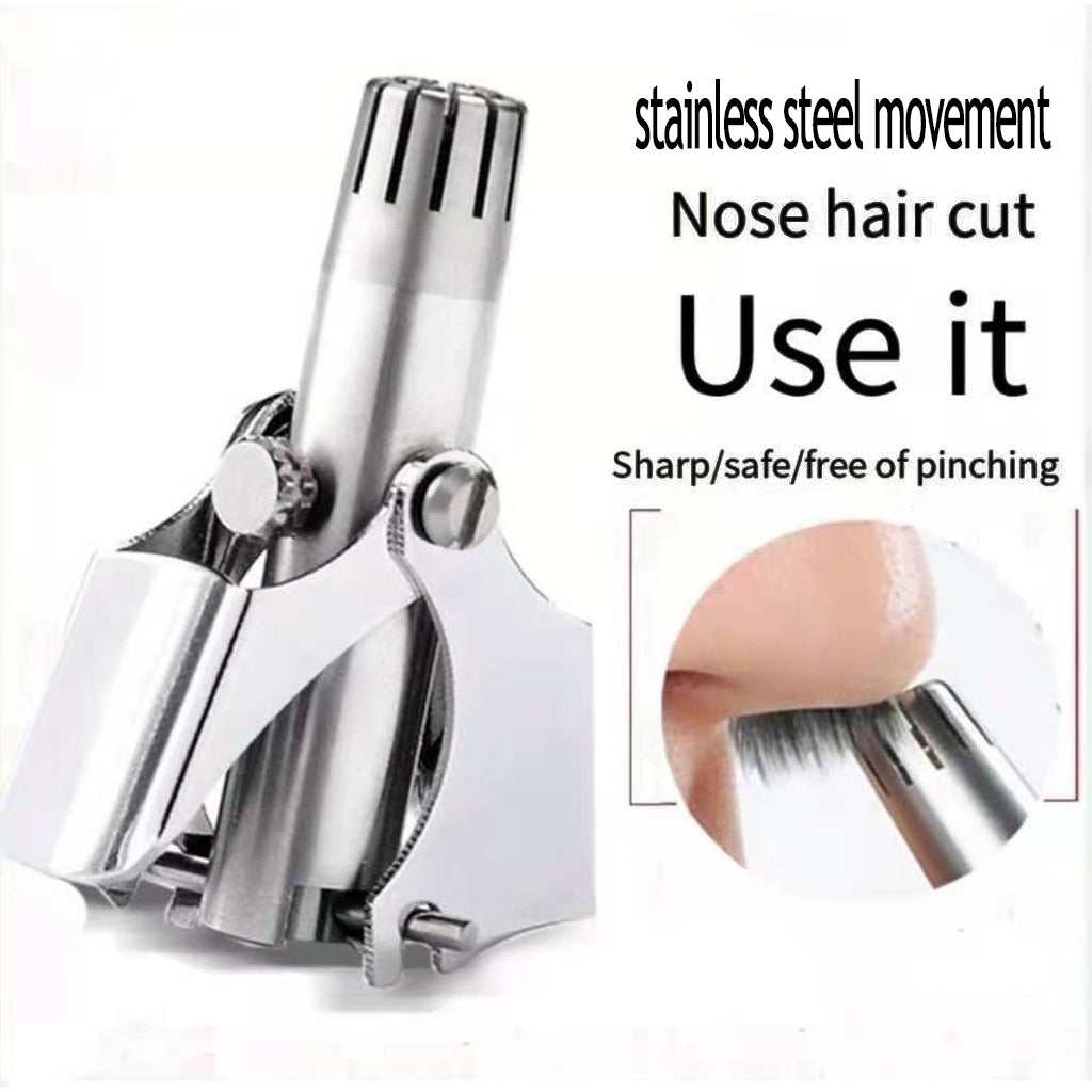 🤍💖 Support COD Manual Nose & Ear Hair Trimmer Stainless Steel 🤍💖