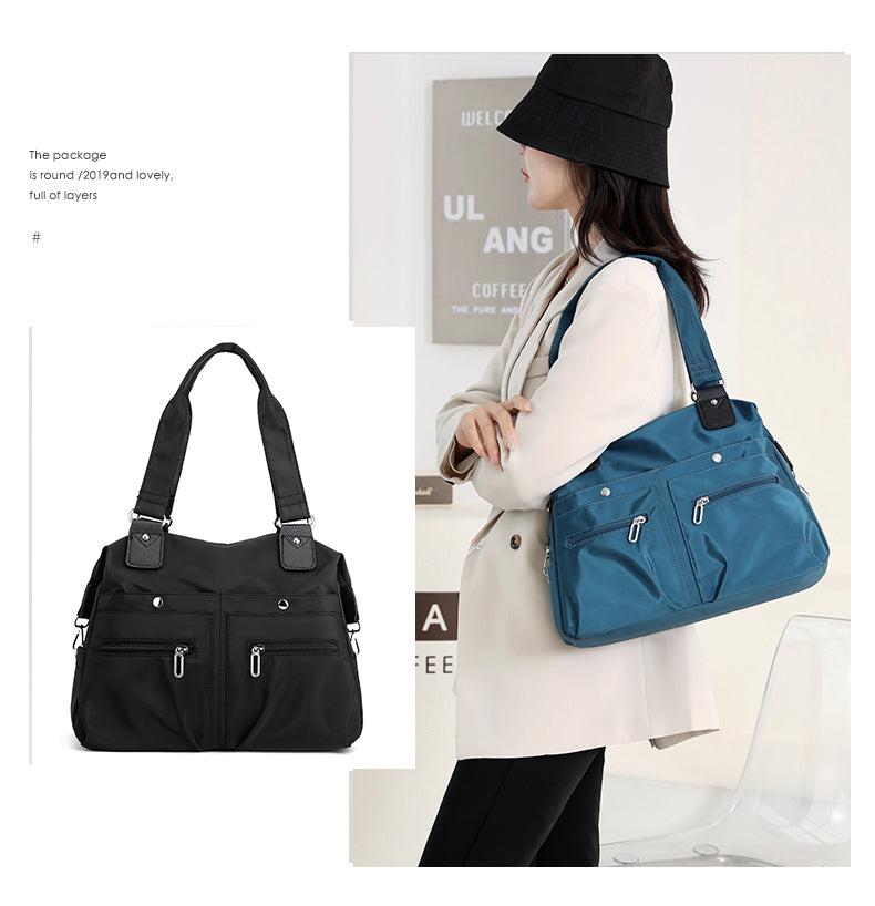 🤍💖 Women's Handbag Solid (Blue) 🤍💖