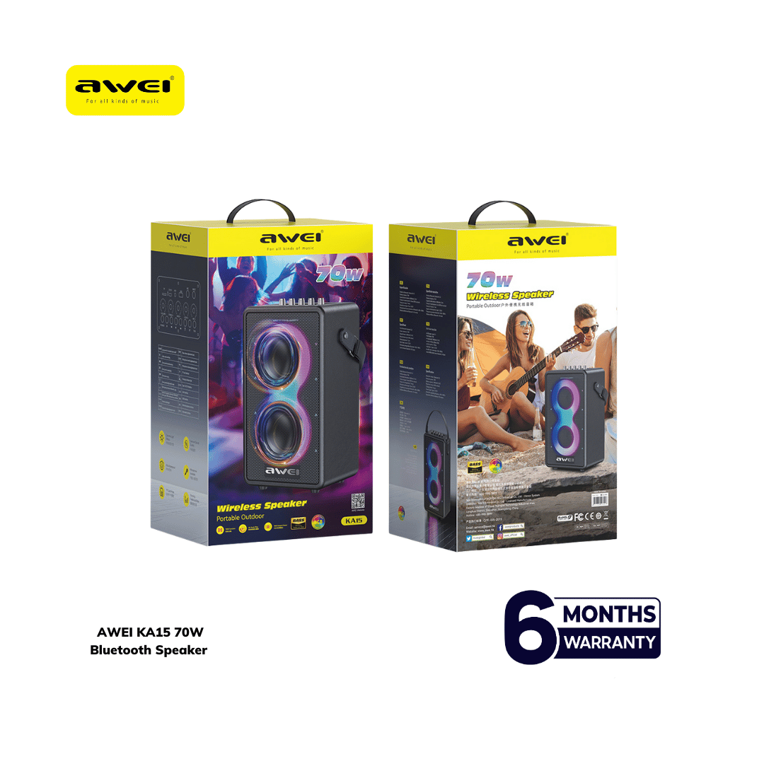 🤍💖 AWEI KA15 70W Portable Bluetooth Speaker 🤍💖