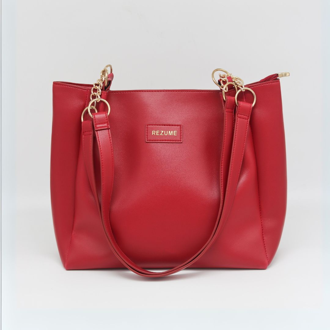 🤍💖 Signature Classic Shoulder Women's Tote Bags (Maroon) 🤍💖