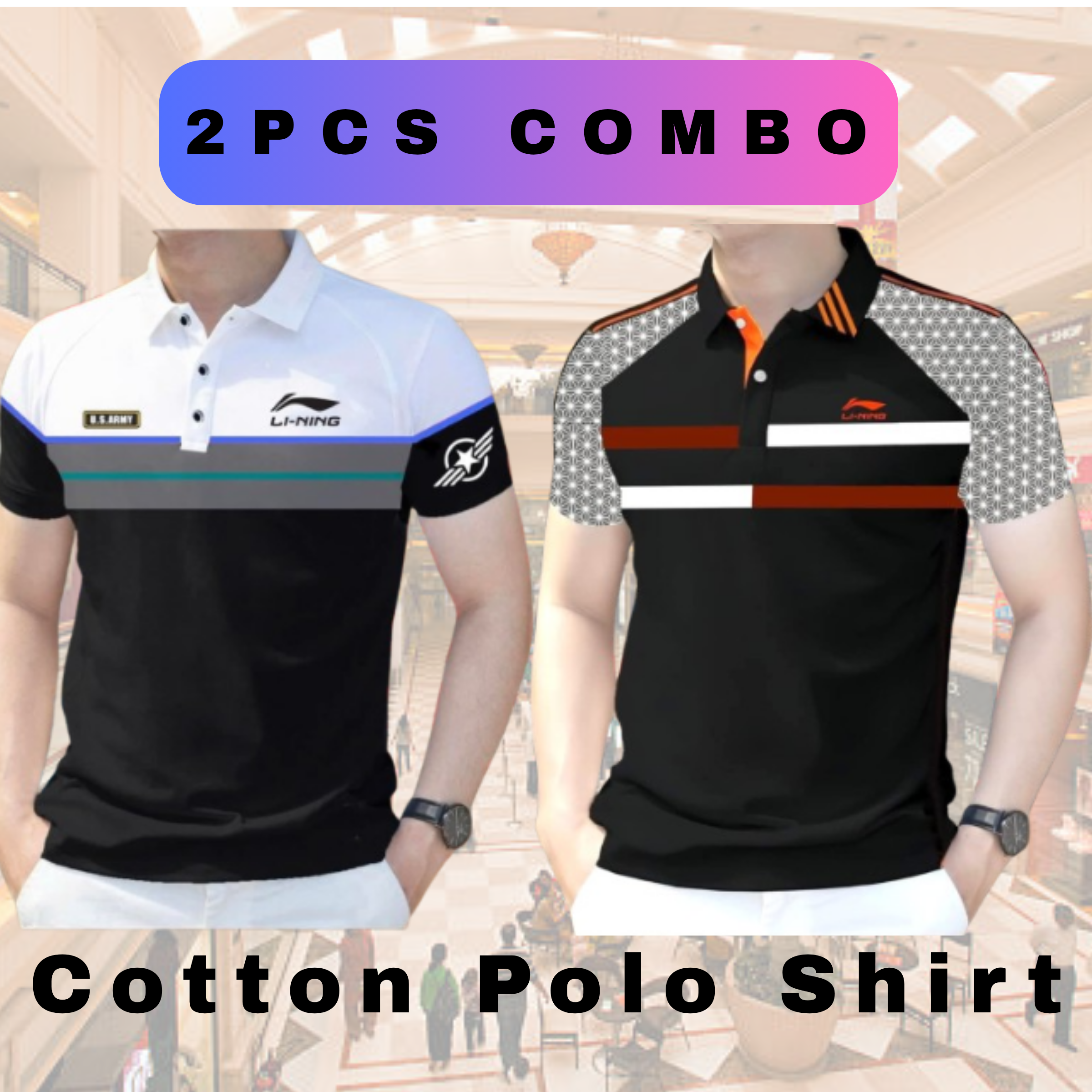 🤍💖 Combo Cotton Polo Shirt For Men's 🤍💖