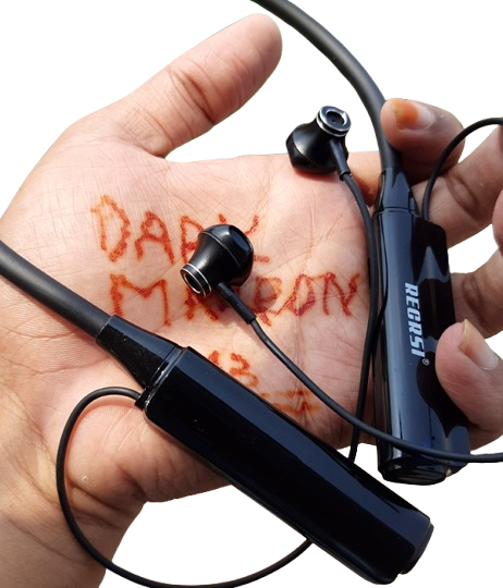 Recrsi RE-NY034 TF Card Expand Wireless Bluetooth Neckband