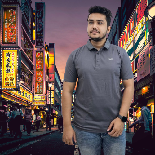 🤍💖 China Stretch Half sleeve polo shirt 🤍💖