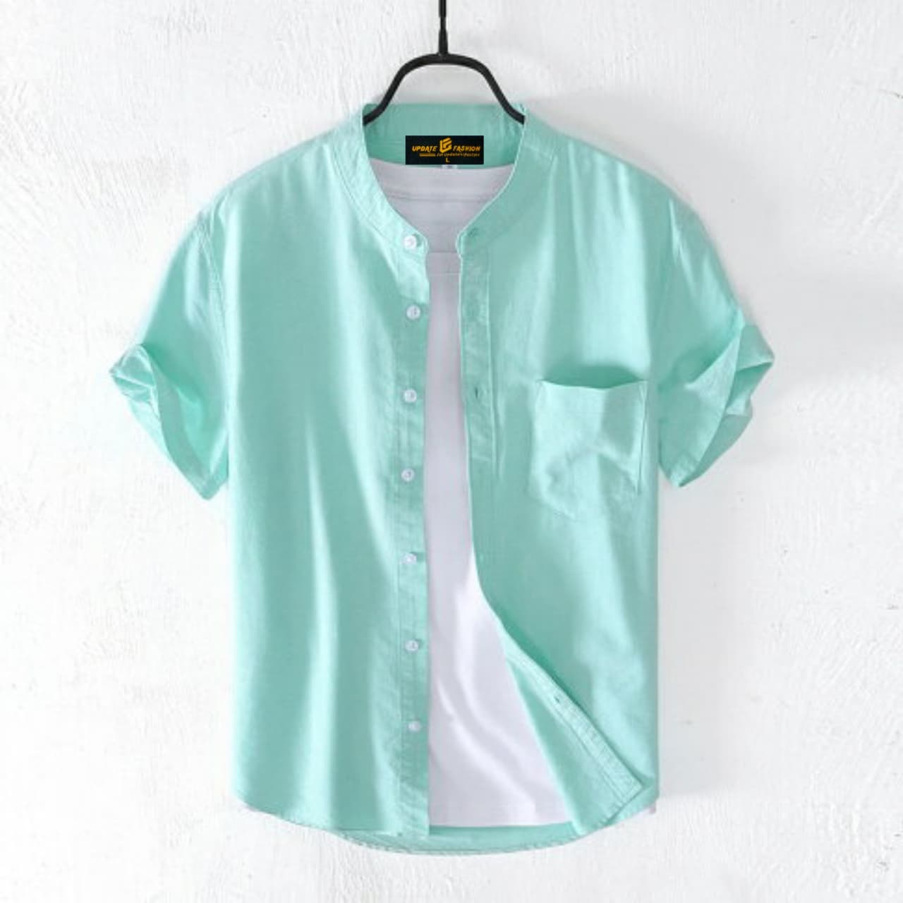 🤍💖 Fashionable half-sleeve shirt for men 🤍💖