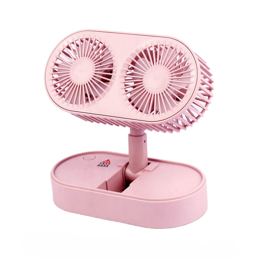 🤍💖 Double Motor Folding Table Top Fan 🤍💖
