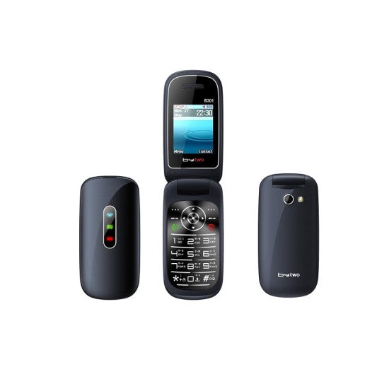 🤍💖 Bytwo 301 Folding Phone Dual Sim (Dark blue) 🤍💖