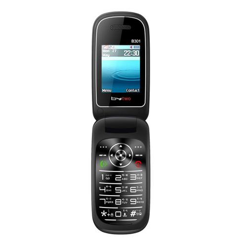 🤍💖 Bytwo 301 Folding Phone Dual Sim (Black ) 🤍💖