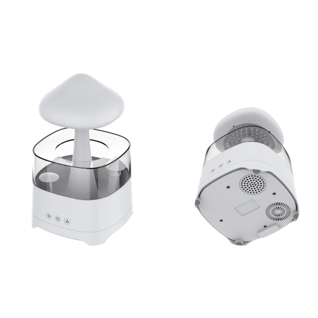 🤍💖 5 IN 1 Bluetooth Speaker Rain Cloud Humidifier, switchable 7 colors, 450ml capacity super quiet, intelligent anti-dry function 🤍💖
