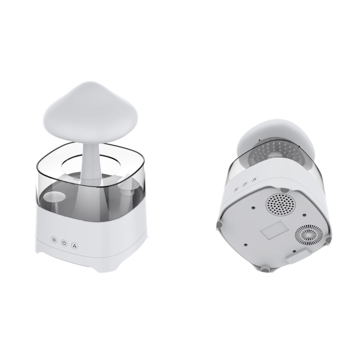 🤍💖 5 IN 1 Bluetooth Speaker Rain Cloud Humidifier, switchable 7 colors, 450ml capacity super quiet, intelligent anti-dry function 🤍💖
