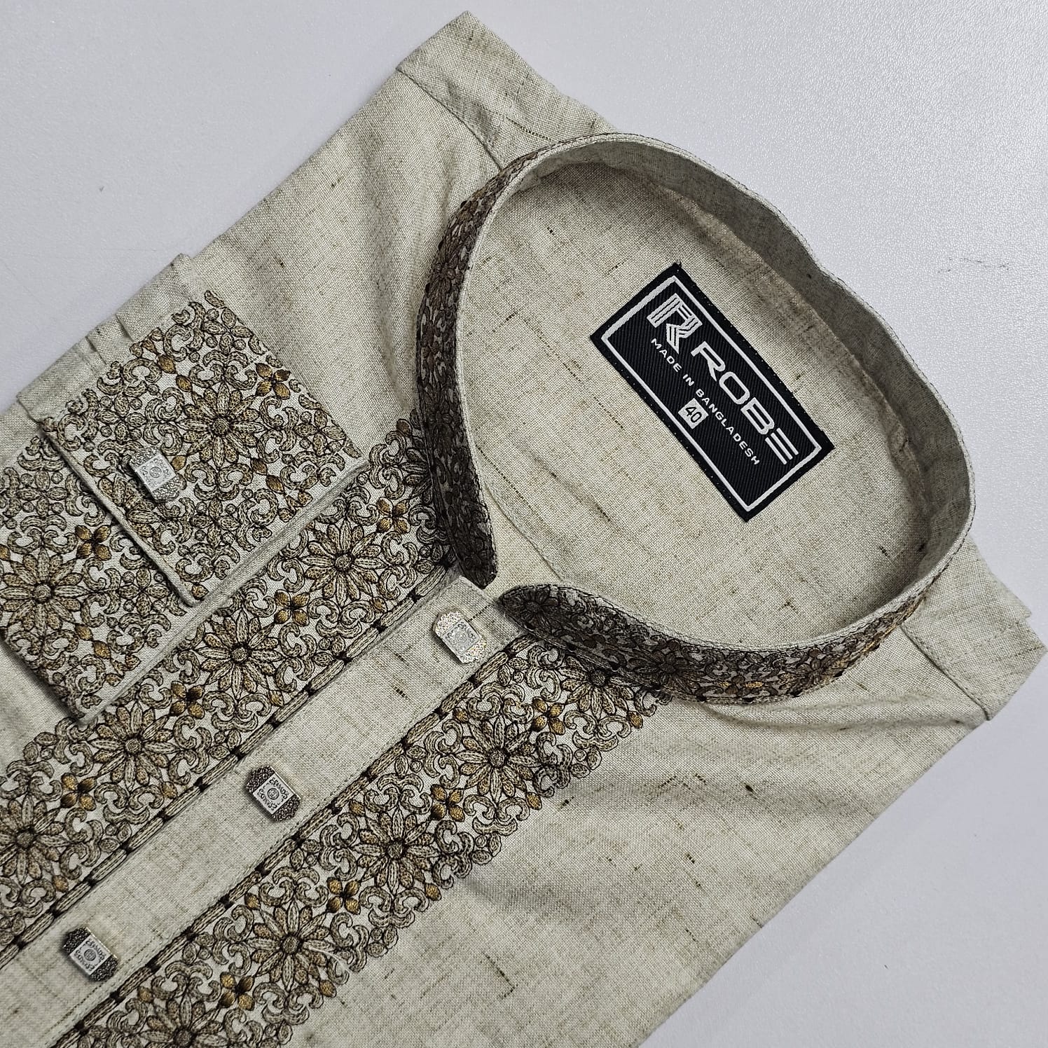 🤍💖 Indian Exclusive Embroidery Panjabi 🤍💖
