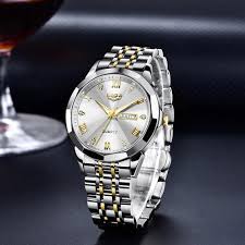 🤍💖 Butter Fly Lock OLEVS Watch for Women Silver 🤍💖