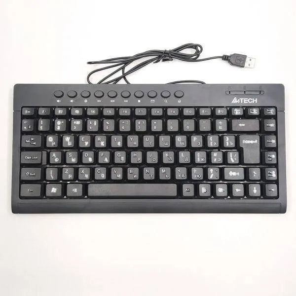 🤍💖 A4Tech KR-86 ComfortKey Ergonomic Wired Keyboard with Silent Key Design 🤍💖