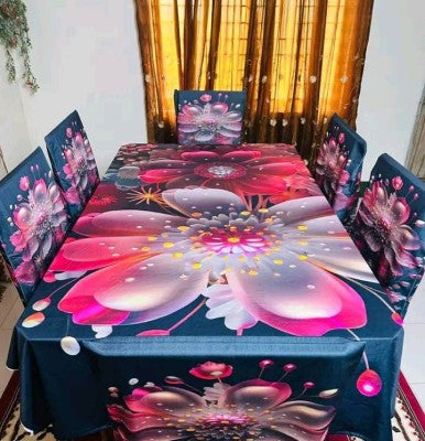 🤍💖 China Premium 3D Print Table Cloth Set 🤍💖