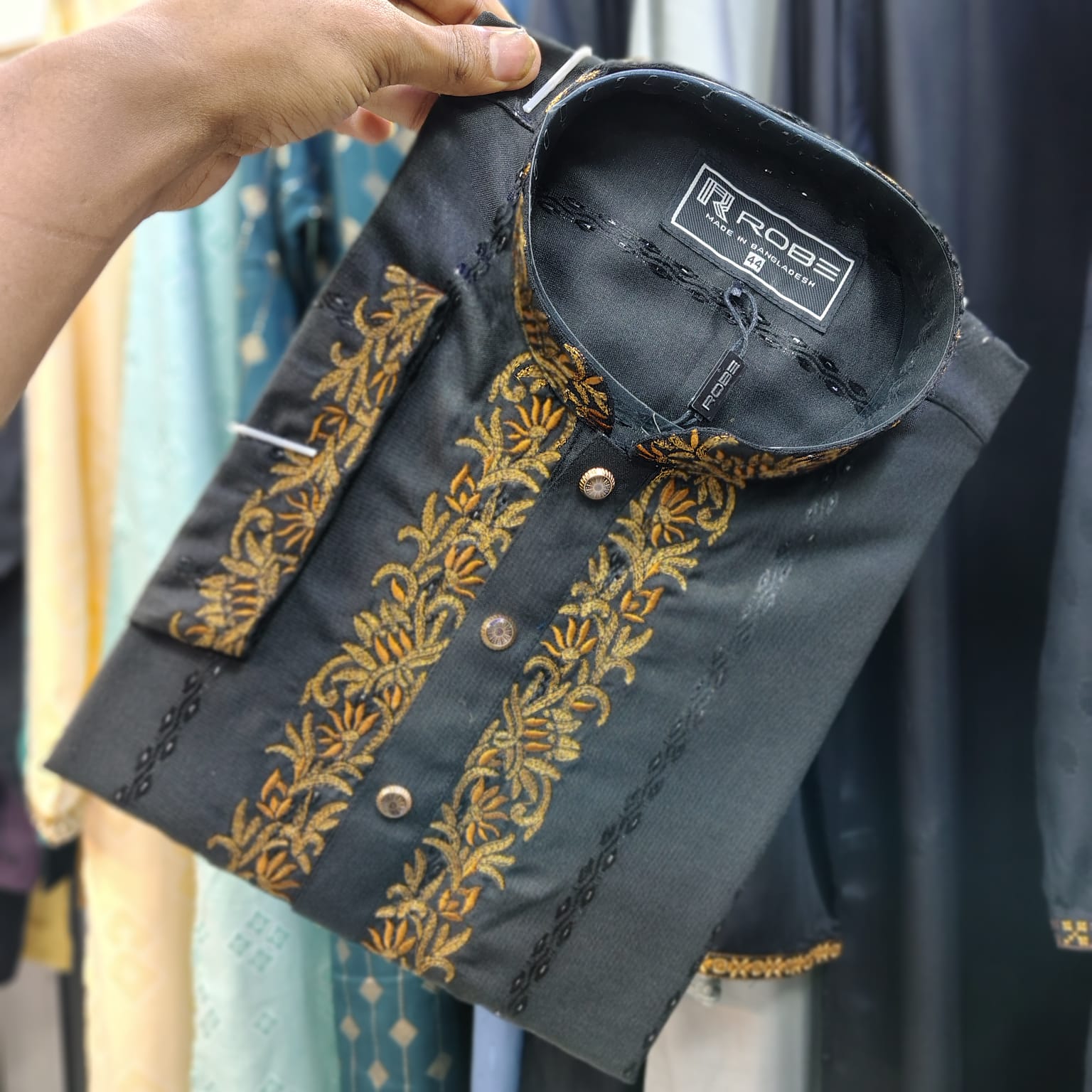 🤍💖Indian Exclusive Embroidery Panjabi 🤍💖