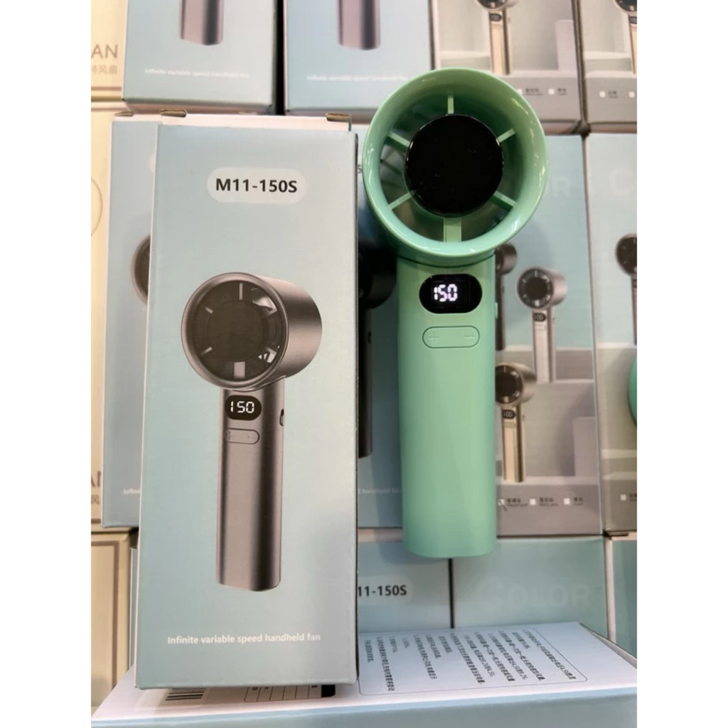 🤍💖 JM11 Handheld Fan Portable Bladeless Mini Fan rechargeable 🤍💖
