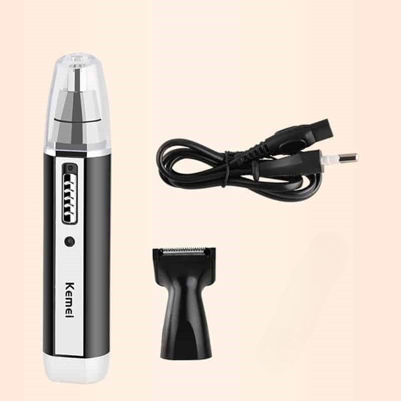 🤍💖 Kemei KM-6632 2 In 1 Rechargeable Nose Hair Trimmer 🤍💖