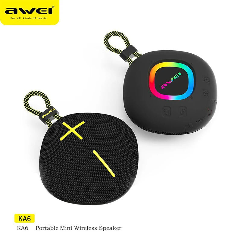 🤍💖 Awei KA6 Mini Wireless Powerful Bluetooth Speaker (6 Months Warranty) 🤍💖