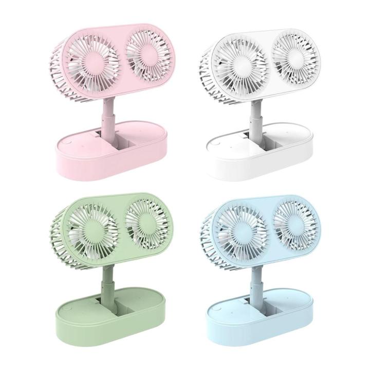 🤍💖 Double Motor Folding Table Top Fan 🤍💖