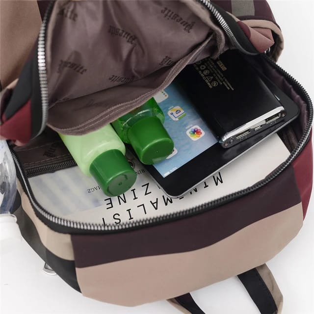 🤍💖 Nylon Backpack Durable Waterproof Casual Shoulder Bag 🤍💖