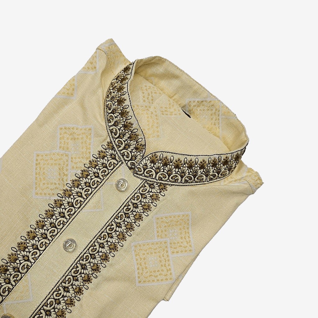 🤍💖Exclusive Embroidery Cotton Panjabi With premium box 🤍💖