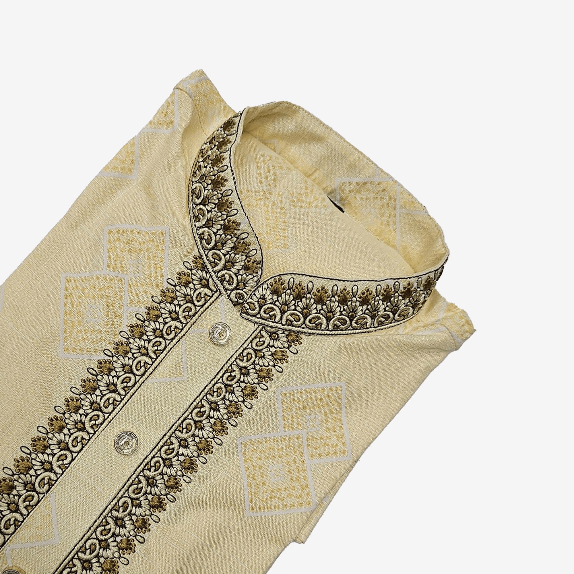 🤍💖Exclusive Embroidery Cotton Panjabi With premium box 🤍💖