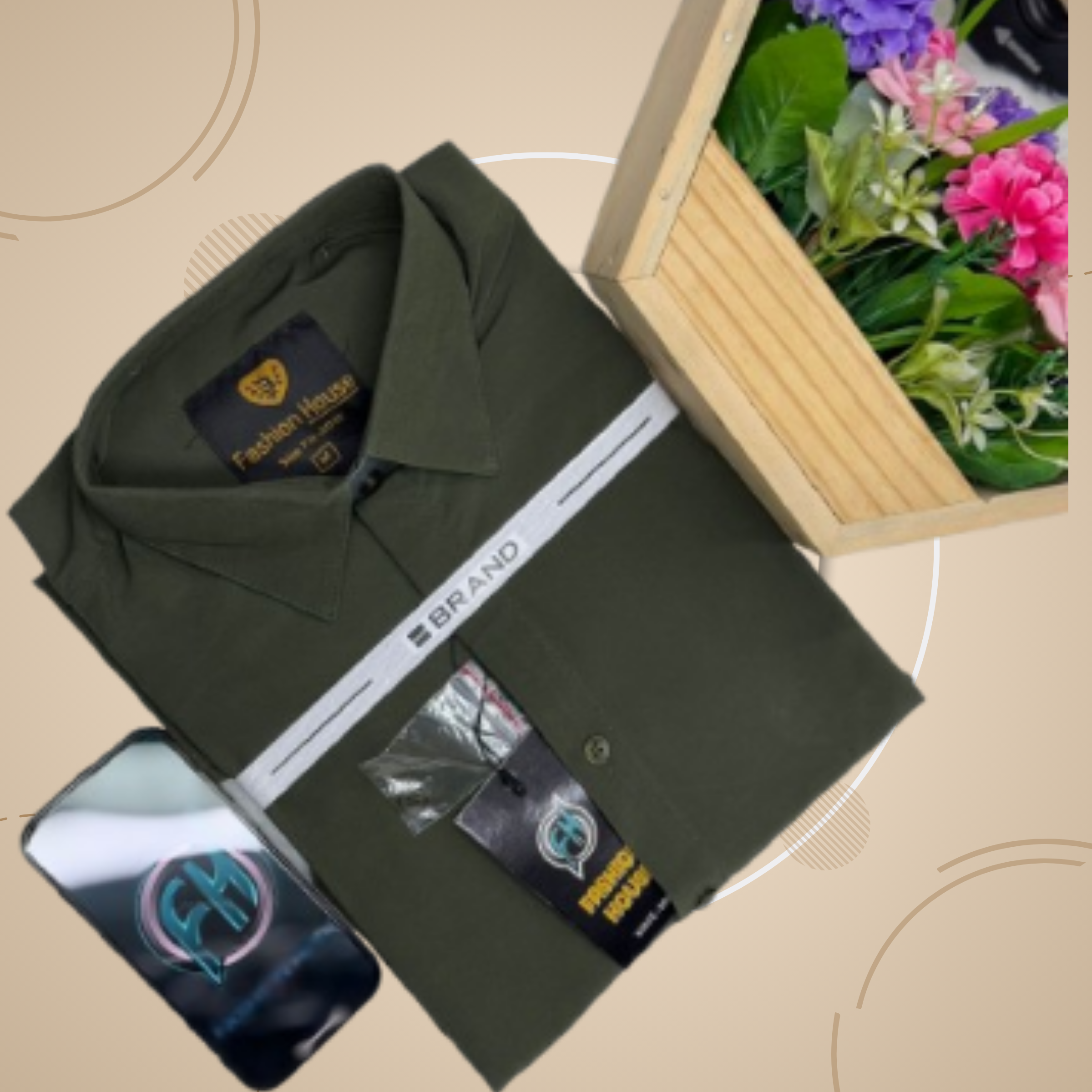 🤍💖 Solid China Maicro Fabrics Shirt For Men's 🤍💖