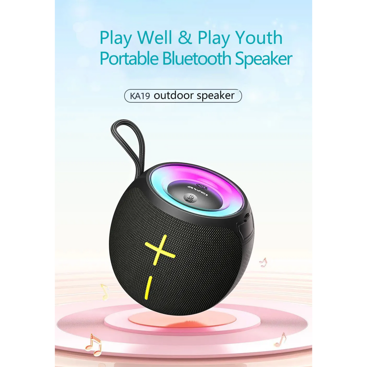 🤍💖 Awei KA19 360° Stereo Sound Bluetooth Speaker 🤍💖