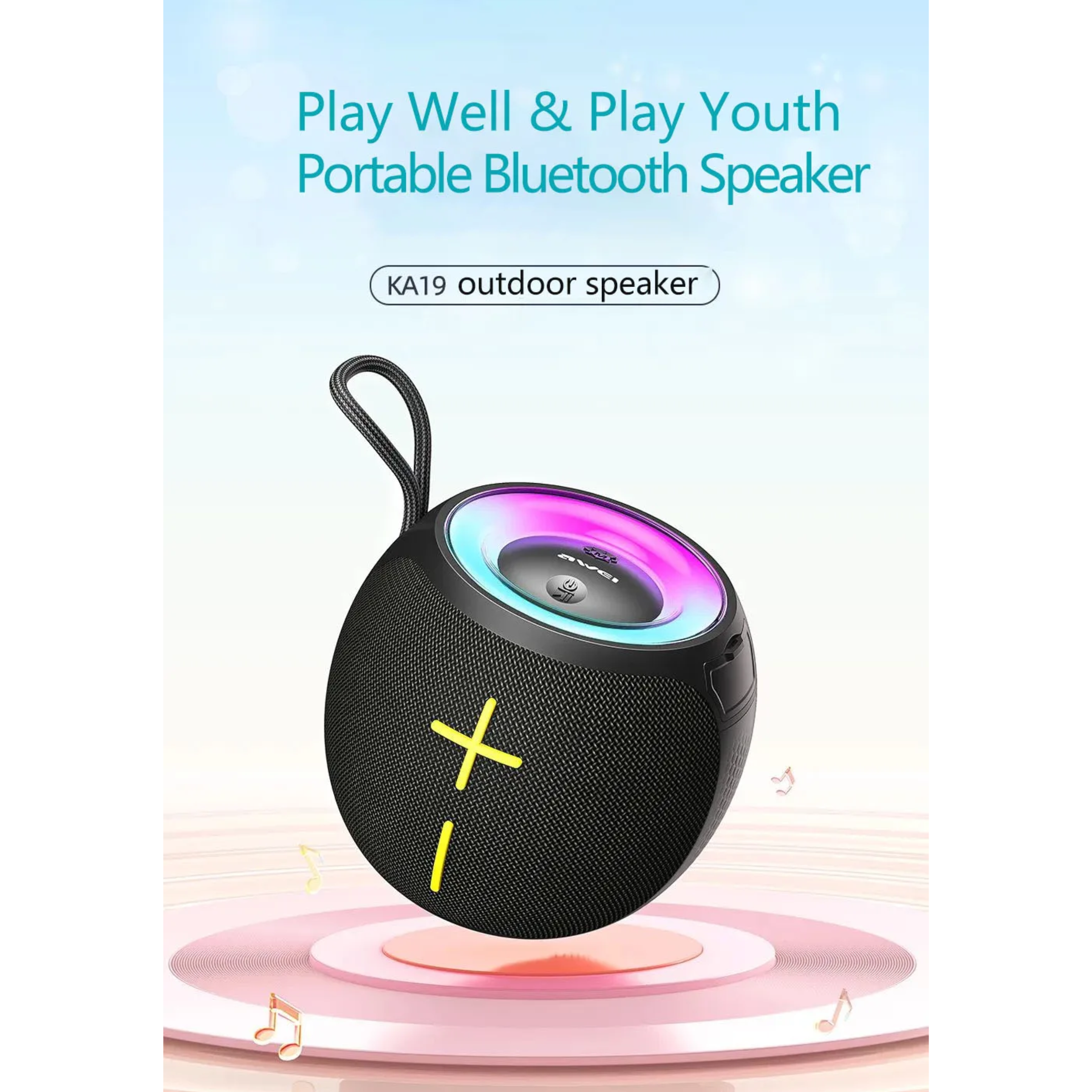 🤍💖 Awei KA19 360° Stereo Sound Bluetooth Speaker 🤍💖