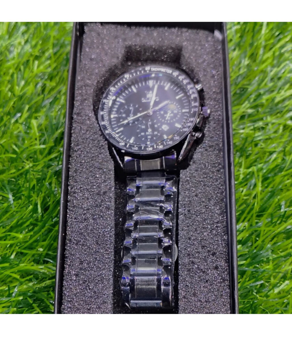 🤍💖 Butter Fly Lock OLEVS Watch for mens (stell chain paste dial ) 🤍💖