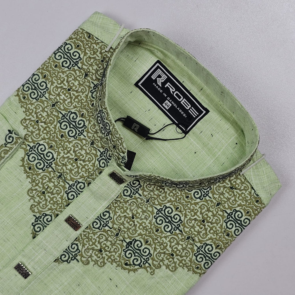 🤍💖 Indian Exclusive Embroidery Panjabi 🤍💖