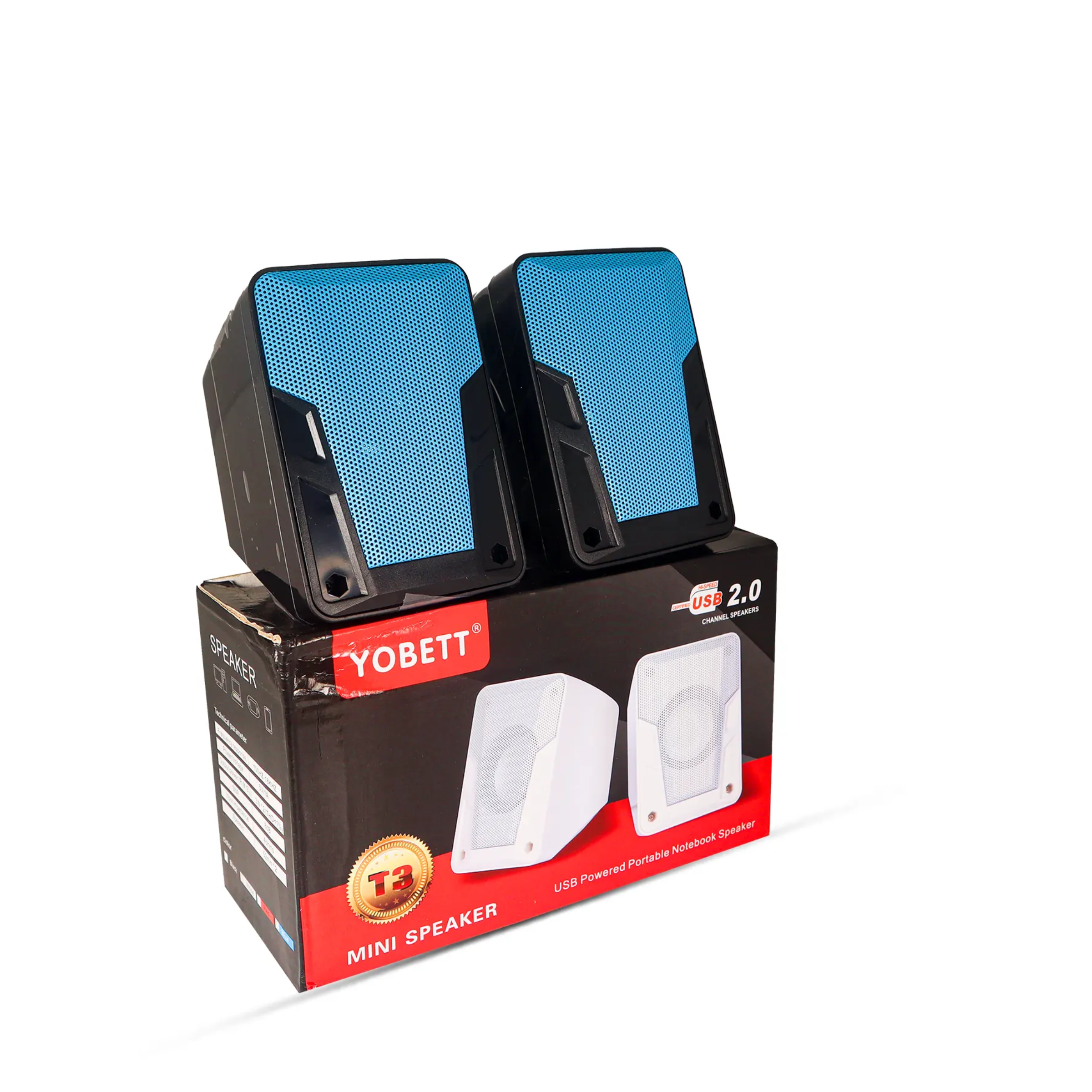 🤍💖 Yobett T3 Multimedia Usb Powered Portable Notebook / Computer Mini Speaker, Usb 2.0 - Bluetooth Speaker - Bluetooth Speaker 🤍💖