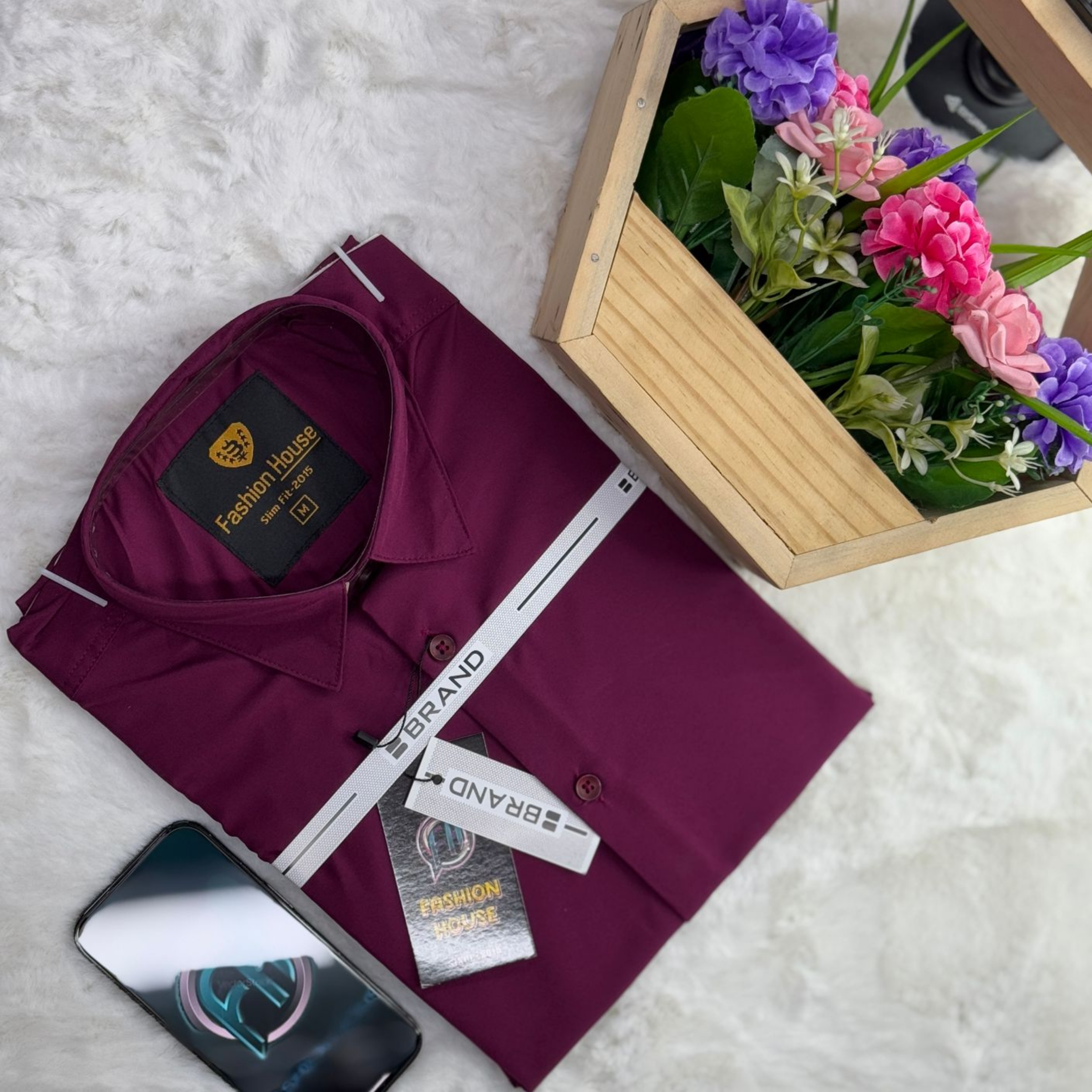 🤍💖 Solid China Maicro Fabrics Shirt For Men's 🤍💖