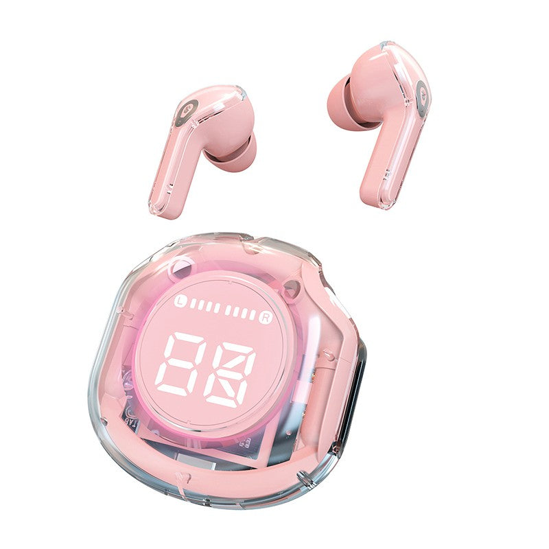 Ultrapods Pro True Wireless Earbuds with Display Transparent Design