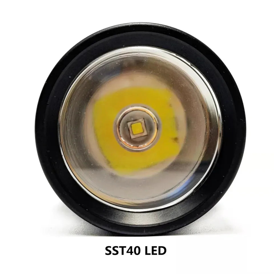 🤍💖 Strong Light Lamp T40 LED Flashlight Zoom USB Rechargeable Ultra-Bright Torch High Power Lantern Built-in Lithium Batteries 🤍💖
