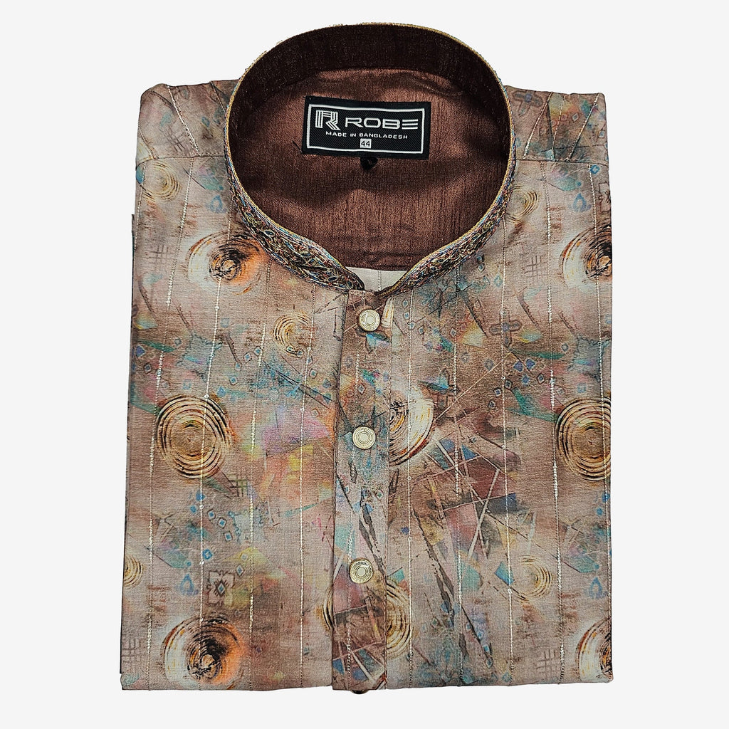 🤍💖Indian Cotton Gorgeous Karchupi Panjabi 🤍💖