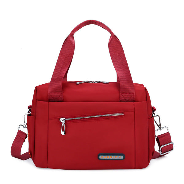 🤍💖 Luxury Bag Waterproof Nylon Shoulder Ladies Travel Crossbody (Red) 🤍💖
