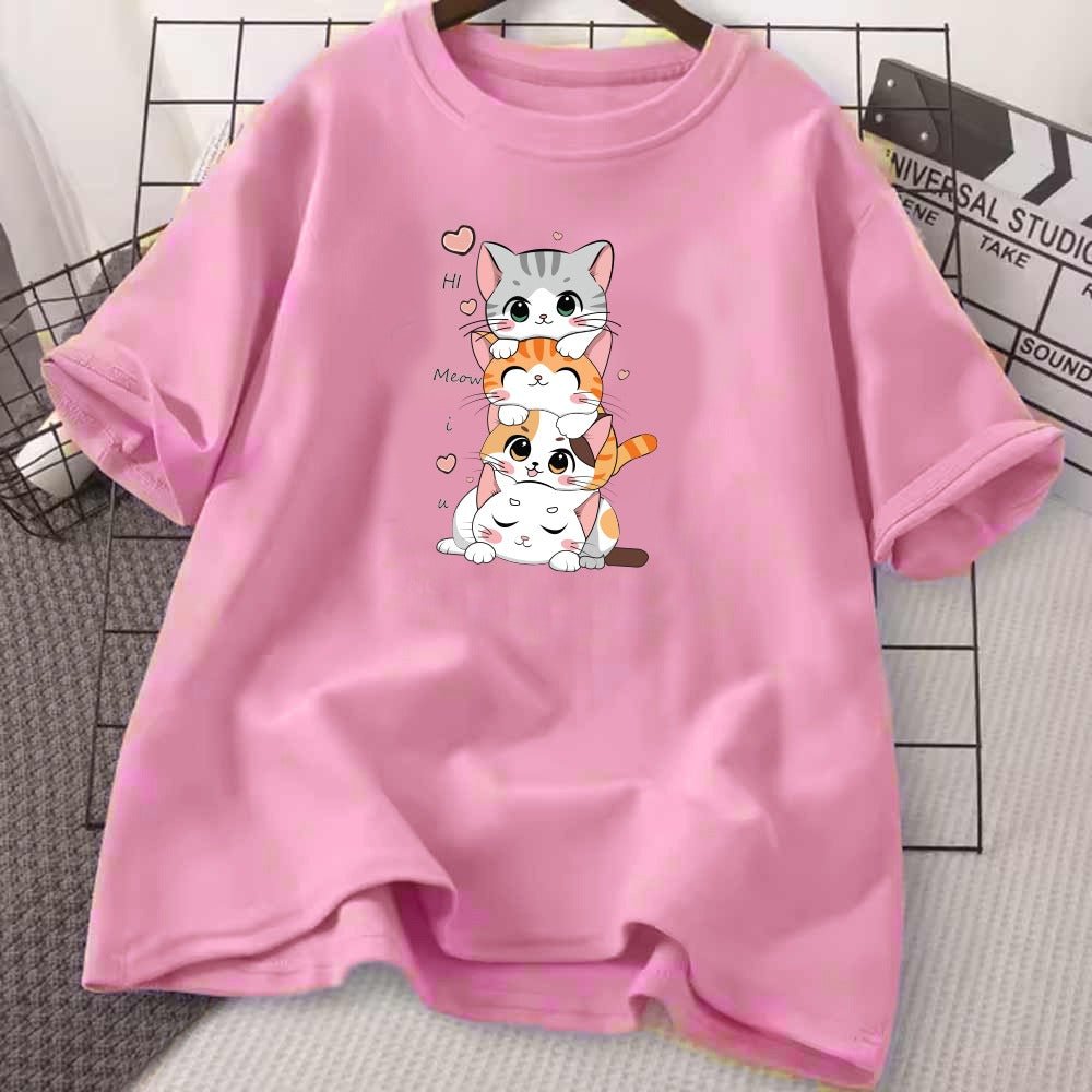 🤍💖 Drop Shoulder Ladies T-shirt 🤍💖 - STYLEX