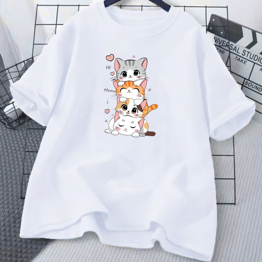 🤍💖 Drop Shoulder Ladies T-shirt 🤍💖 - STYLEX