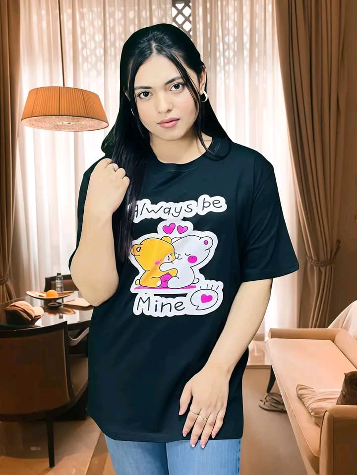 🤍💖 Drop Shoulder Ladies T-shirt 🤍💖 - STYLEX